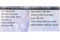 স্কুল কর্তৃপক্ষের বাড়তি ফি আদায়ে শিক্ষার্থীদের শাস্তি ভোগ